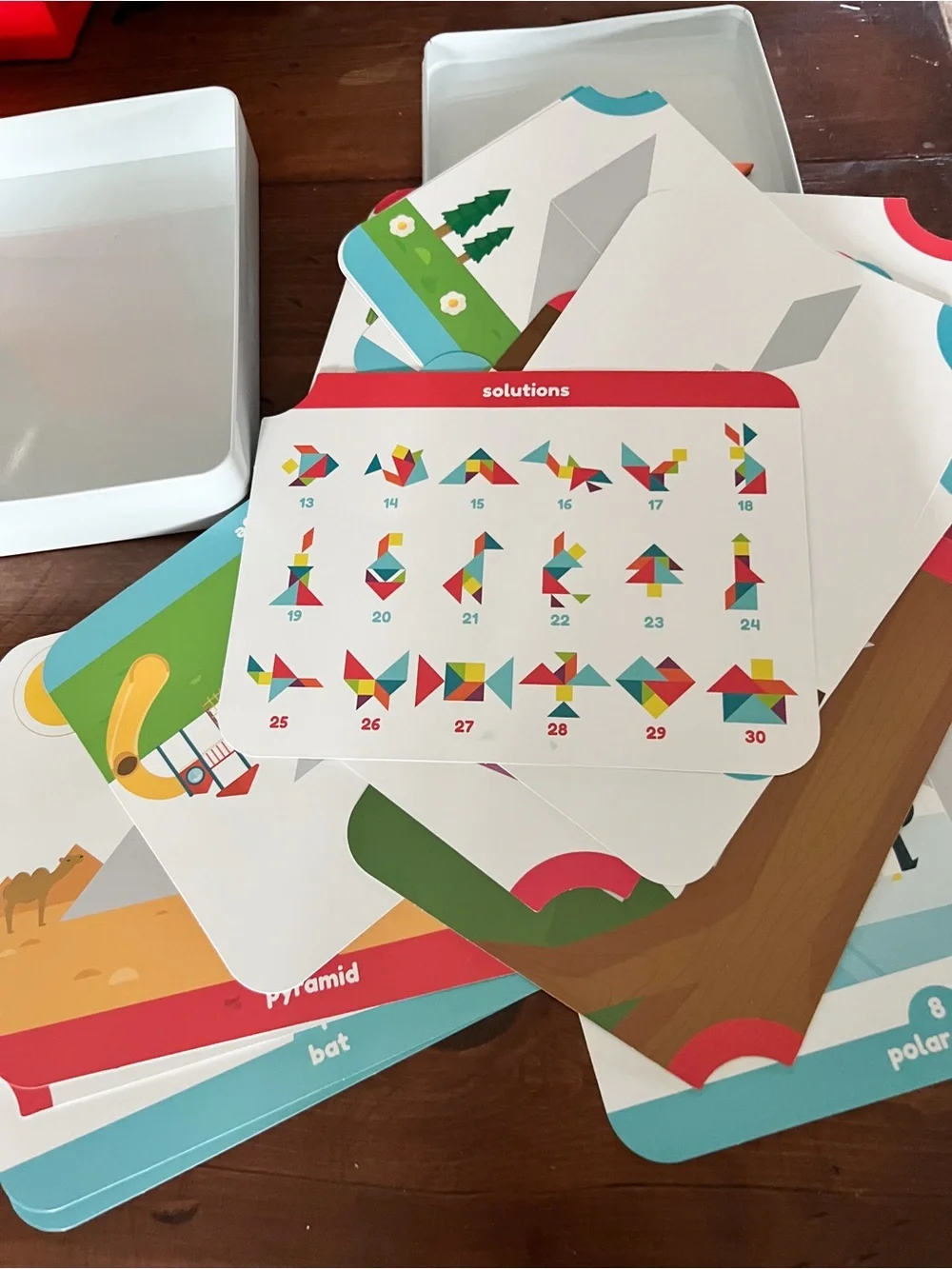 Chuckle & Roar Shape Makers Magnetic Foam Tangram Puzzle Set | STEM Learning Toy